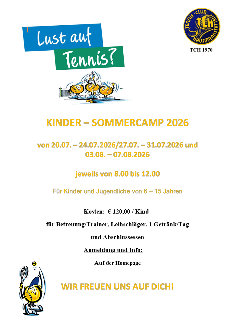 Kinder Tennis Woche 2026