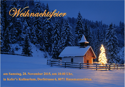 2015 weihnachtsfeier